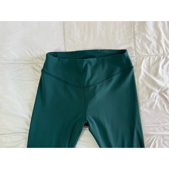 Lululemon Wunder Under Nulu HR TIGHT 25" Storm Teal Size 10 Workout Yoga EUC - Picture 2 of 11